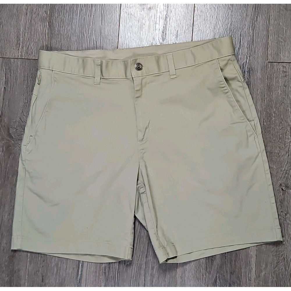 Fabletics Mens Shorts, Khaki, size 34 Absolutely Perfect Condition No Wear 1341‎